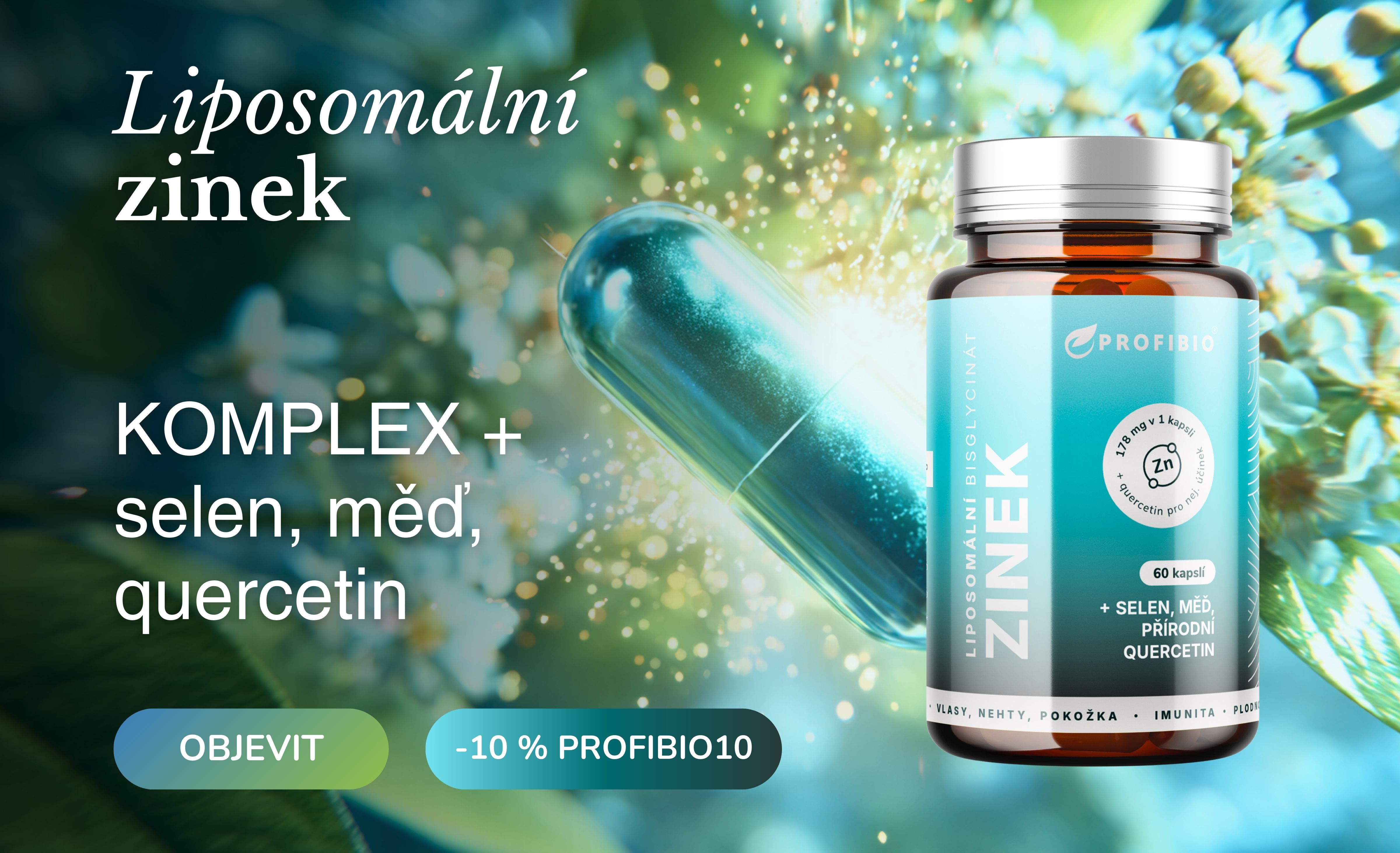 zinek selen měď komplex profibio